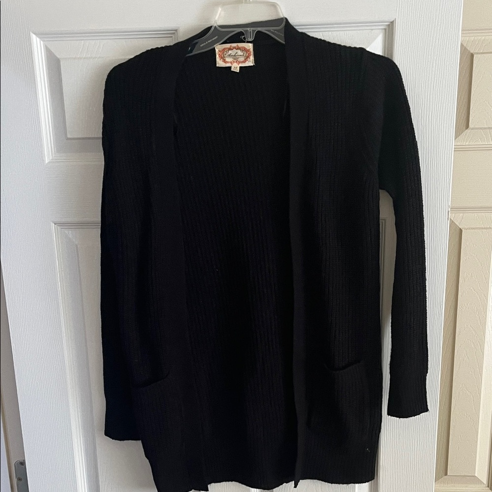 Ambiance Black Women's Cardigan